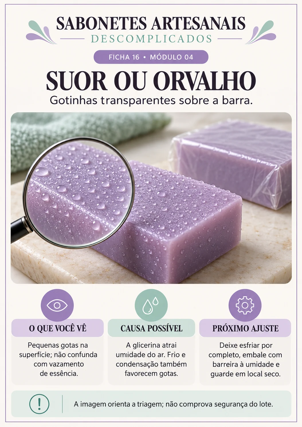 Ficha 16 · Suor ou orvalho