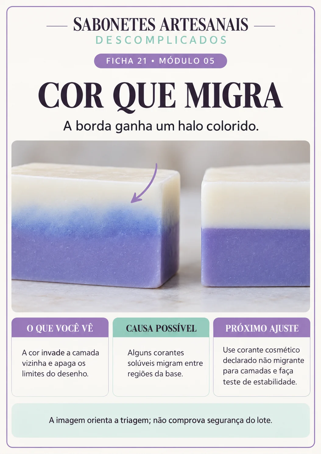 Ficha 21 · Cor que migra